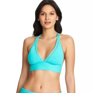 Bleu Rod Beattie Wave Runner “Behind The Seams” Halter Bikini Top